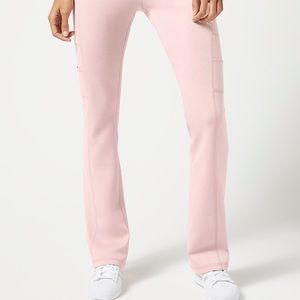 Womens Yoga Scrub Pants (Blush)